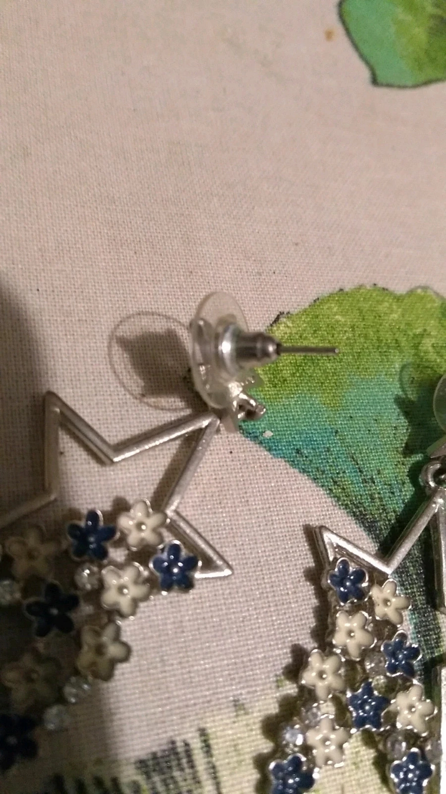 Pendientes de estrella y flores – photo 5